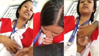 Assame College Lovers Bj Boobs Sucking By Lover XXX