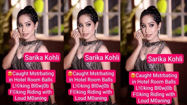 OnlyFans Model Sarika Kohli Caught Masterbating in Hotel Room Sex