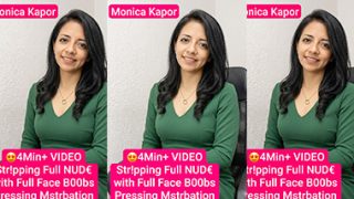 Monika Kapoor Live Stripping Full Nude Boobs Pressing Masterbation Watch Till End