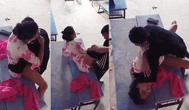 Desi College Girl Fucking Her BF On Table Viral Sex