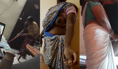 Chubby Tamil Bachelor Hostel Maid Aunty Watches Me Flash Cock Latest Video’s