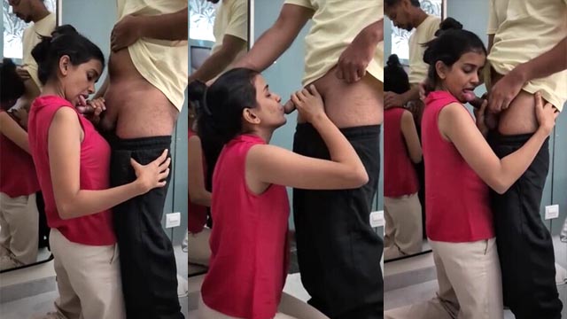 Cheater Wife Sucking Colleague Dick In Office Boss Exclusive Video